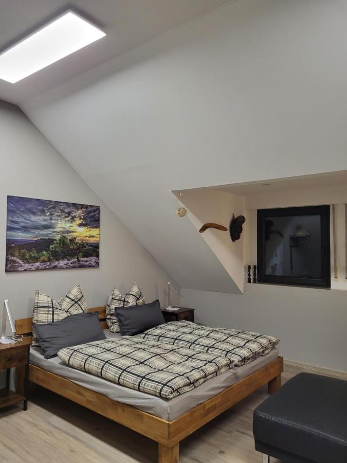 Ruhige Unterkunft - Dachterasse Und Panoramablick Warstein Bagian luar foto