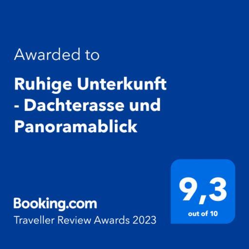 Ruhige Unterkunft - Dachterasse Und Panoramablick Warstein Bagian luar foto
